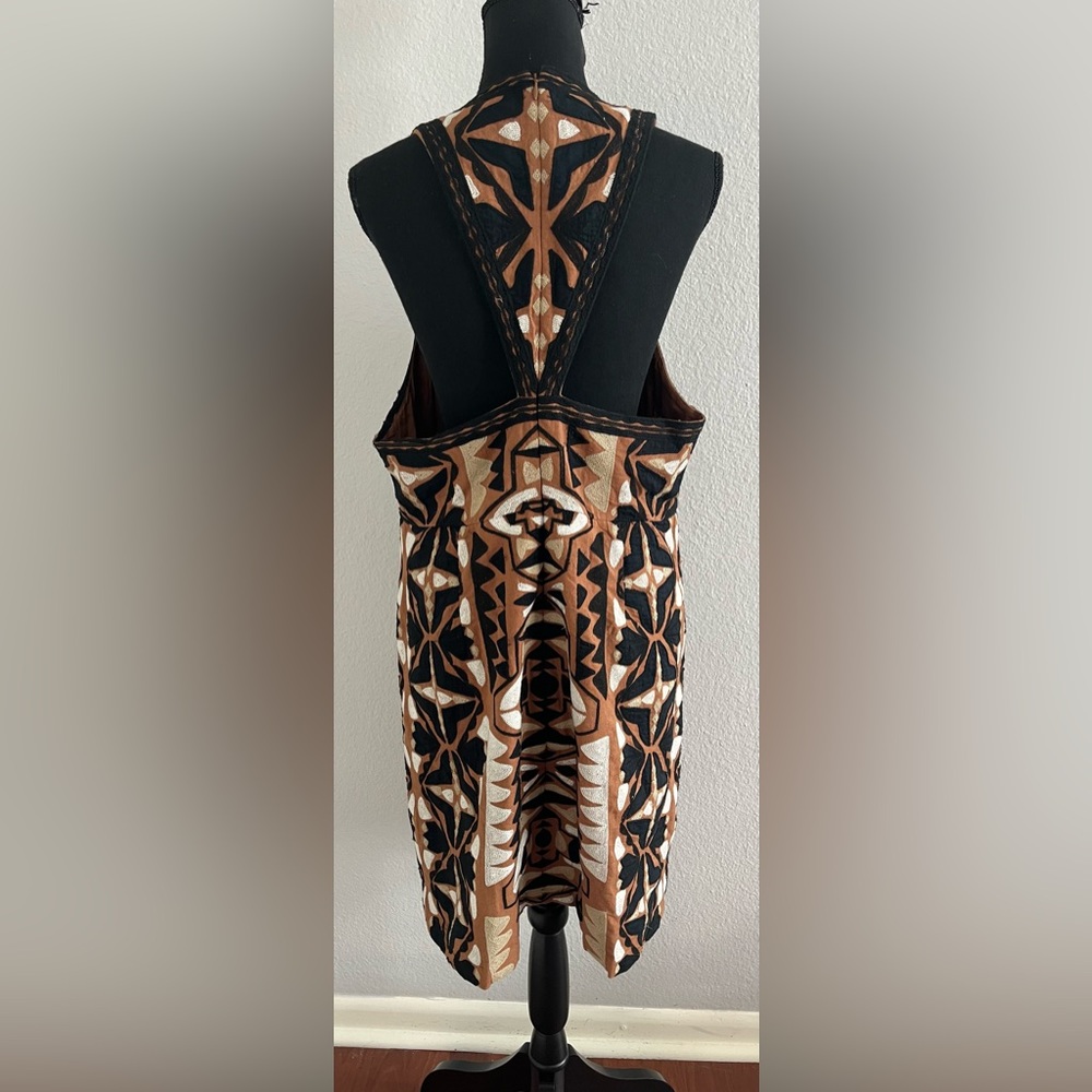 Anthropologie Embroidered Racerback Dress - Picture 7 of 10